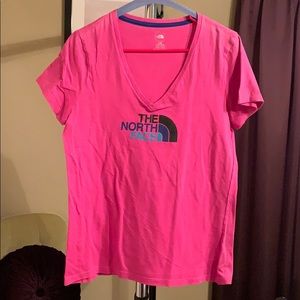 The North Face Vneck T (L) washed but never worn